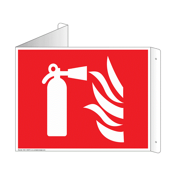 مثلث آتش مثلث آتش و اقدامات لازم در حین آتش سوزی Fire Extinguisher Sign NHE 13846Tri 1000